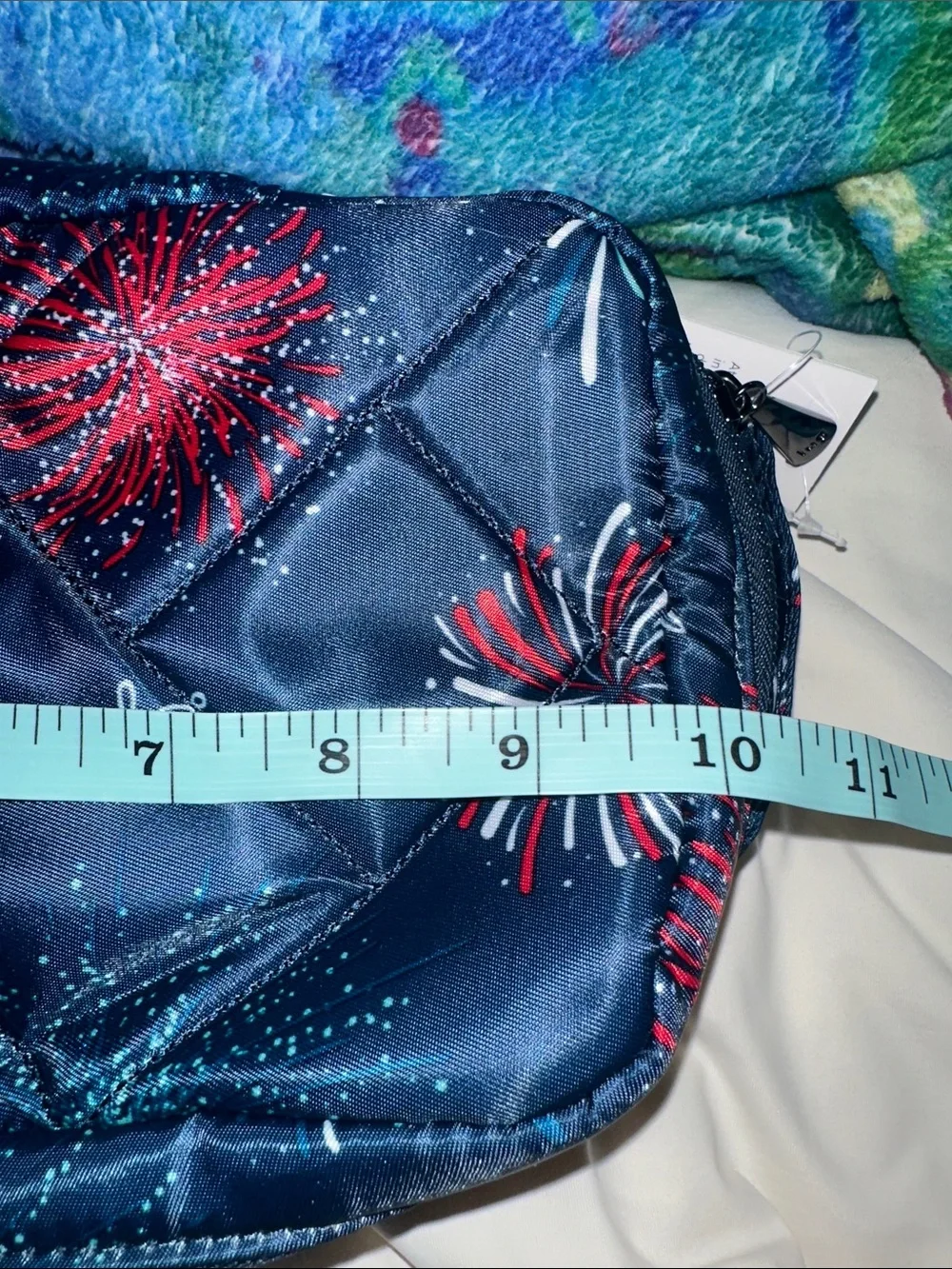 lug Hover Cosmetic Bag w/ Firework Print